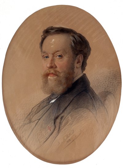 Ritratto del maresciallo della nobiltà V.Y. Tulinov da Andrej Franzowitsch Belloli