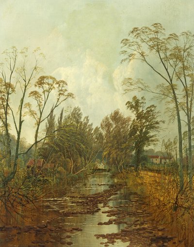 Il vecchio ponte di Ebbw, Newport da Andrew Allan