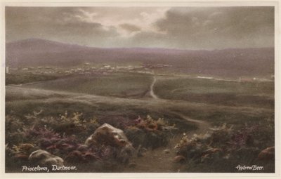 Princetown, Dartmoor (foto a colori) da Andrew Beer