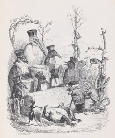Più andiamo avanti, meno penetriamo il terribile mistero di cui il sfortunato..., ca. 1837-47 da Andrew Best Leloir