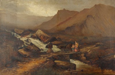 Vicino a Idwal, Galles da Andrew Brandish Holte