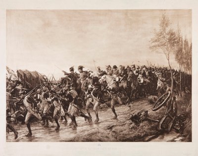 Dopo Waterloo: Ognuno per Sé, 1890 da Andrew Carrick Gow