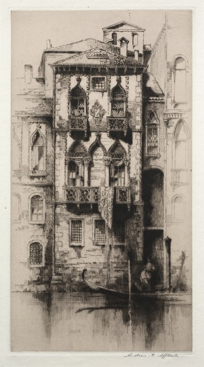 Palazzo Contarini, Venezia da Andrew F. Affleck