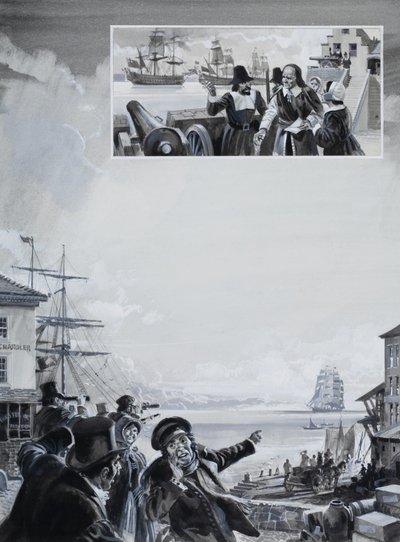 Scena del porto da Andrew Howat