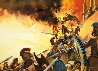 La caduta di Troia da Andrew Howat