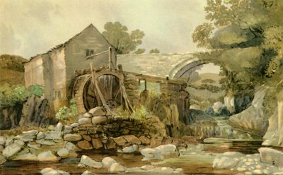 Ponte del mulino e cascata da Andrew Hunt