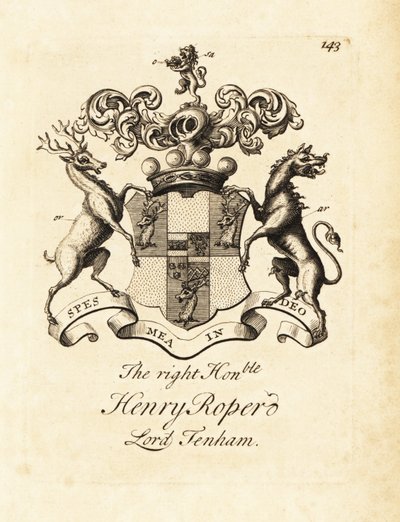 Stemma del Onorevole Henry Roper, Lord Tenham da Andrew Johnston