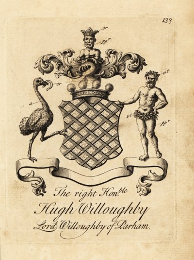 Stemma del Onorevole Hugh Willoughby, Lord Willoughby di Parham da Andrew Johnston