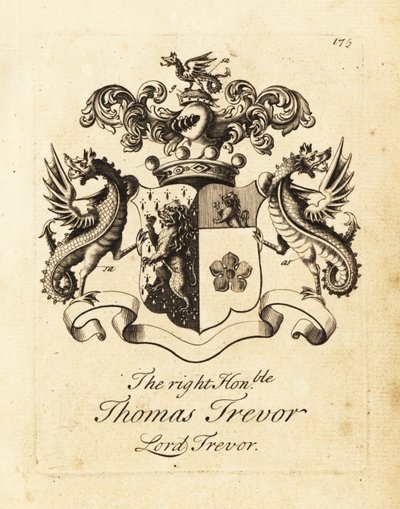 Stemma del Onorevole Thomas Trevor, Lord Trevor da Andrew Johnston