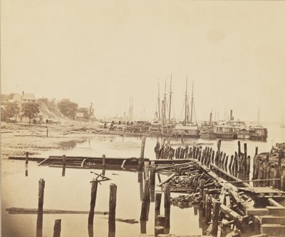 City Point, Virginia, c.1861-1865 da Andrew Joseph Russell