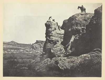 Scogliere alte, Black Buttes da Andrew Joseph Russell