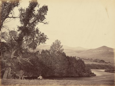 Piastra 20. Sorgente del fiume Laramie, 1869 (foto) da Andrew Joseph Russell
