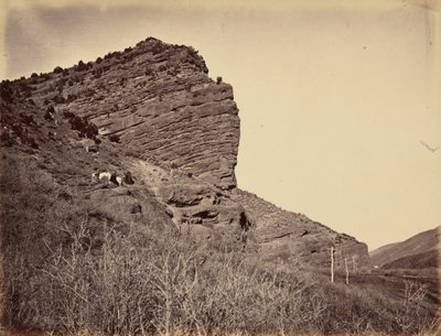 Piastra 38. Roccia Grande Oriente, 1869 (foto) da Andrew Joseph Russell