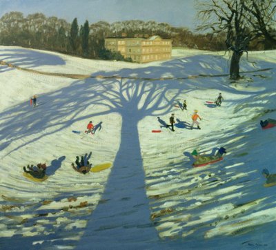 Casa di Calke Abbey, Inverno, 2002 da Andrew Macara