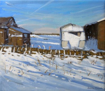 Carovana e Oche, Derbyshire, 2011 da Andrew Macara