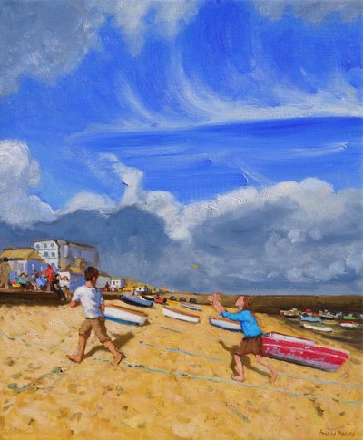 Prendere la palla, St Ives, 2016 da Andrew Macara