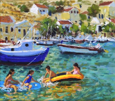 Divertimento in Derive, Symi, Grecia da Andrew Macara