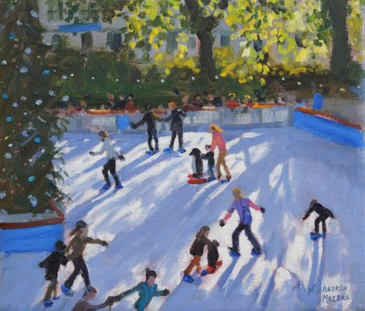 Pattinaggio su ghiaccio, Museo di Storia Naturale, 2014 da Andrew Macara