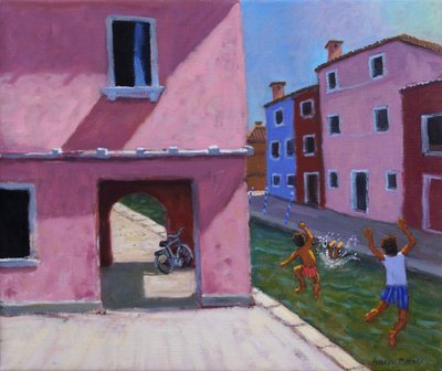 Salto nel Canale, Murano, Venezia da Andrew Macara