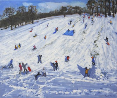 Grande pupazzo di neve, Chatsworth, 2012 da Andrew Macara