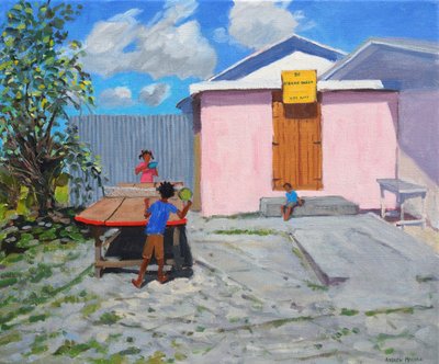 Ping Pong, De African Queen Hideaway, Barbados, 2012 da Andrew Macara