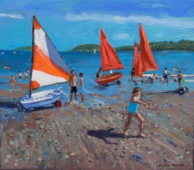 Vele rosse e bianche, Abersoch da Andrew Macara