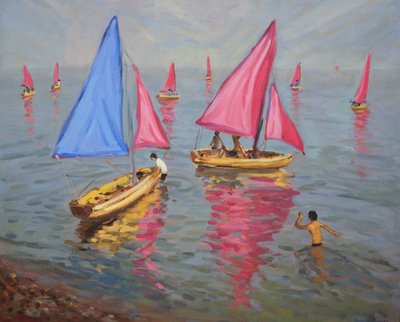 Scuola di vela, Bognor Regis, 2012 da Andrew Macara