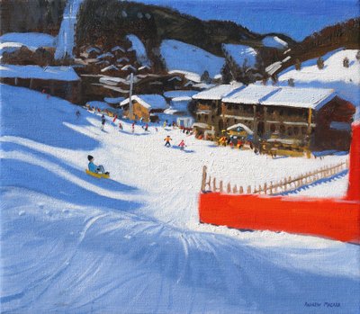Sci; La Clusaz, Francia da Andrew Macara