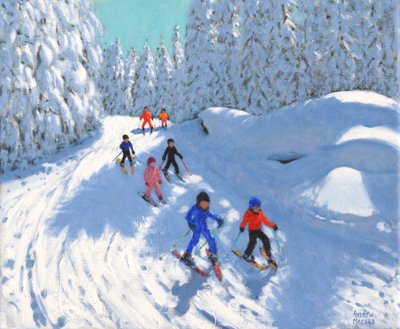 Sciando sul Sentiero, Courchevel da Andrew Macara