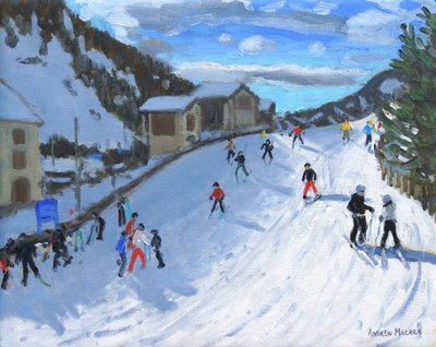 Sciando verso Selva di Val Gardena da Andrew Macara