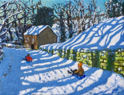 Slittino, Upper Hulme, Leek, 2020 da Andrew Macara