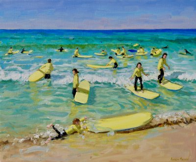 Surf estivo, St Ives da Andrew Macara