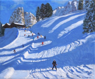 Sole e ombre, Kitzbuhel, Austria, 2022 da Andrew Macara