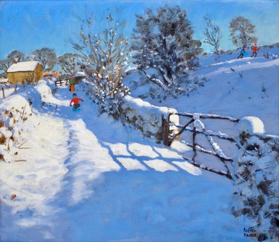 Il cancello, Wash Lane, Wirksworth, Derbyshire, 2011 da Andrew Macara