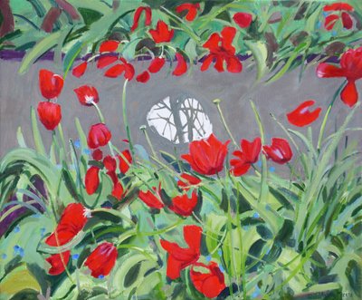 Tulipani e riflesso da Andrew Macara