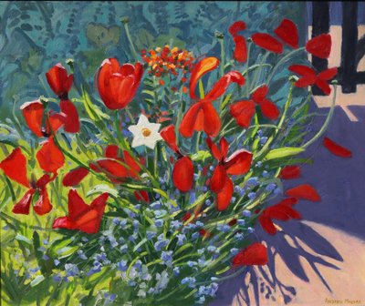 Tulipani al cancello, 2017 da Andrew Macara