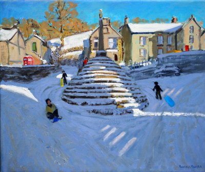 Inverno, Bonsall Village, 2014 da Andrew Macara