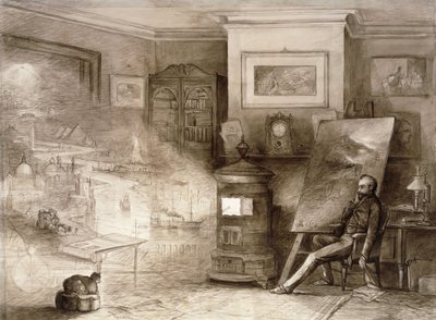 Riflessioni serali, La marea del tempo, 1876 da Andrew Melrose