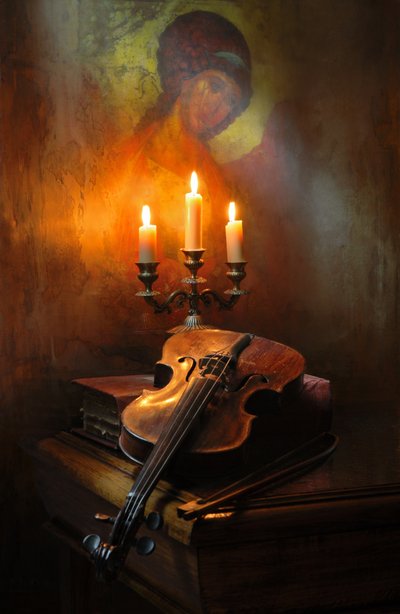 Il bagliore del violino sacro da Andrey Morozov