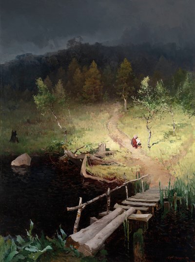 Prima della tempesta da Andrey Nikolayevich Shilder