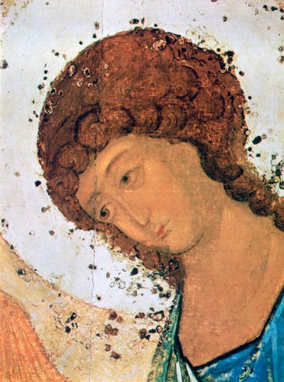 La Trinità (dettaglio), c. 1380-1430 da Andrey Rublyov