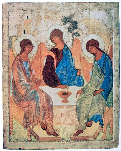 La Trinità di Roublev, c. 1411 da Andrey Rublyov