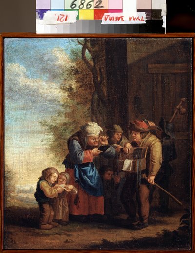 Il venditore di occhiali, o allegoria della Vista da Andries Both