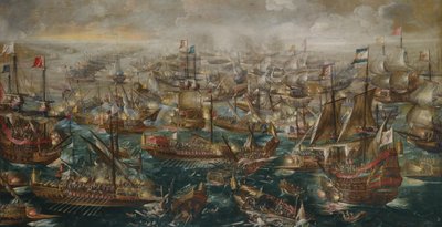 La battaglia di Lepanto del 7 ottobre 1571, 1640 da Andries van Eertvelt