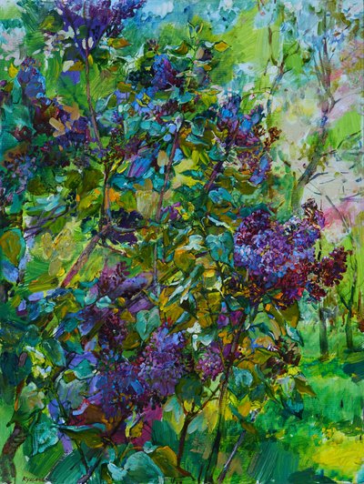 Lillà viola in fiore da Andrii Kutsachenko