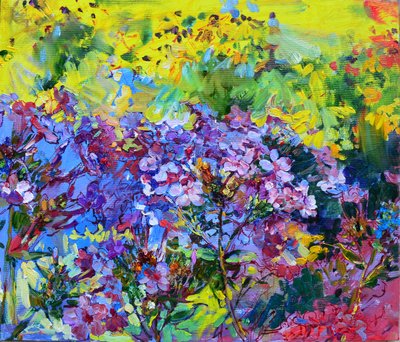 Giardino fiorito e colorato da Andrii Kutsachenko