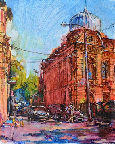 Vivace angolo di città da Andrii Kutsachenko