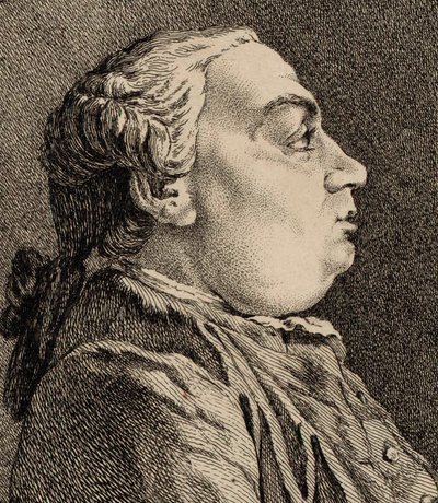 Ritratto del compositore Niccolò Jommelli 1714-1774 da Ange Laurent de Lalive de Jully