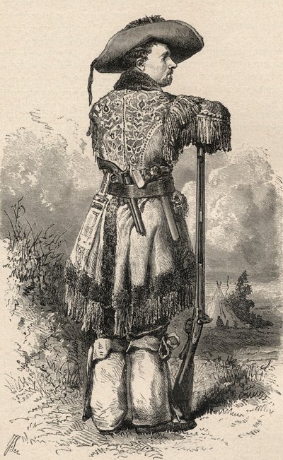 Charles H. Utter, alias Colorado Charlie, illustrazione da 