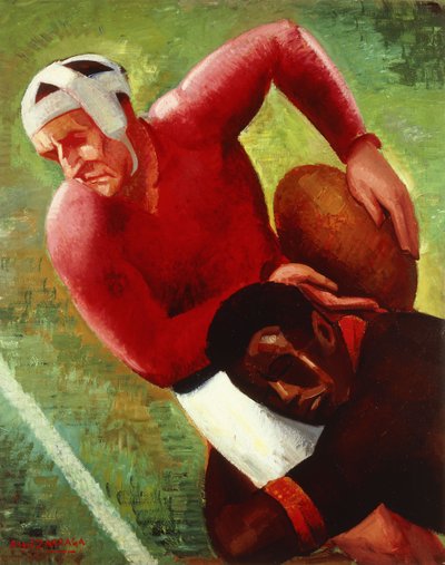 Mossa di calcio, c.1925 da Ángel Zárraga
